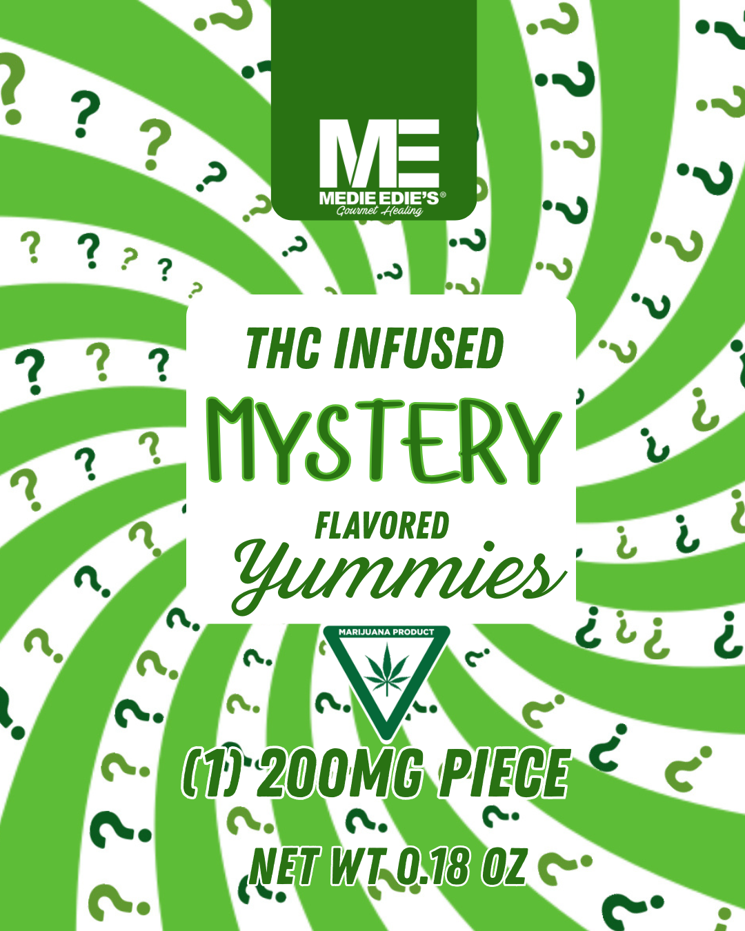 Photograph of product: Medie Edie's 200mg 1(200mg) Mystery Yummy