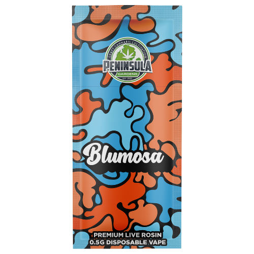 Photograph of product: Peninsula Gardens Blumosa Live Rosin Disposable Vape Pen 0.5g