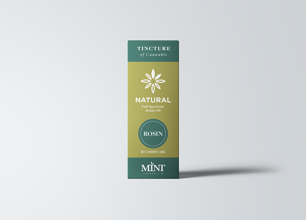 Photograph of Product: Mint Cannabis Co | Tincture | Rosin | 1000mg