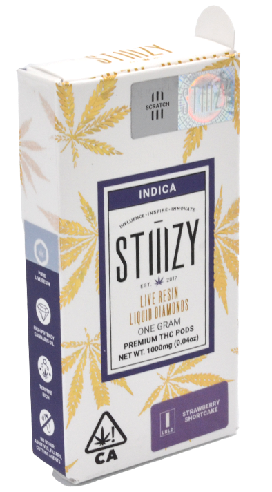 Photograph of product: Strawberry Shortcake Liquid Diamonds | 1G LR Pod