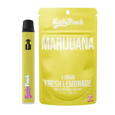 Photograph of product: 1g - Kushy Punch - Fresh Lemonade Disposable Vape
