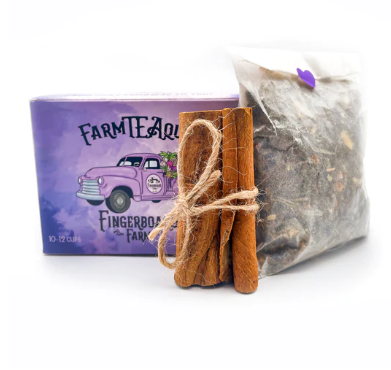 Photograph of product: FingerFarm | FarmTEAque Sleepy Hemp Herbal Tea - mg
