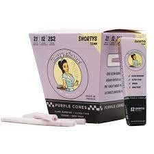 Photograph of product: Blazy Susan Purple Mini (Shorty) Cones 12pk