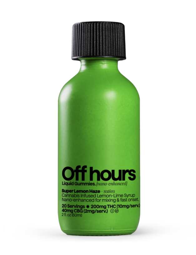 Photograph of product: BEV | Super Lemon Haze 200mg Syrup | Off Hours