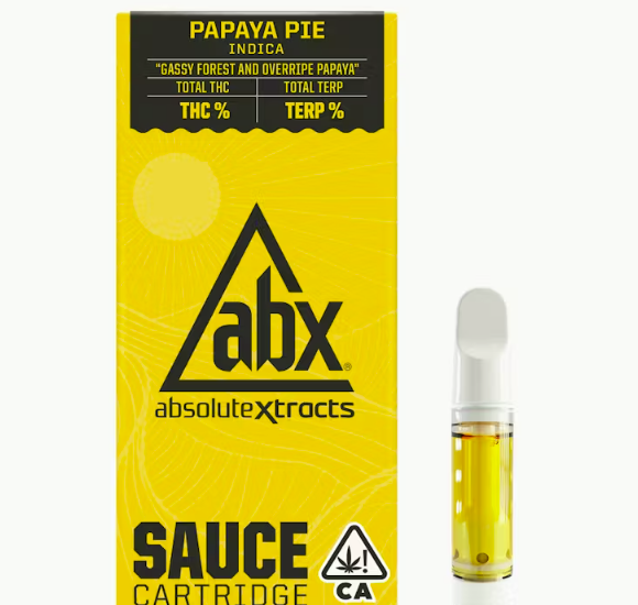 Photograph of product: [ABX] Sauce Cartridge - 1g - Papaya Pie (I)