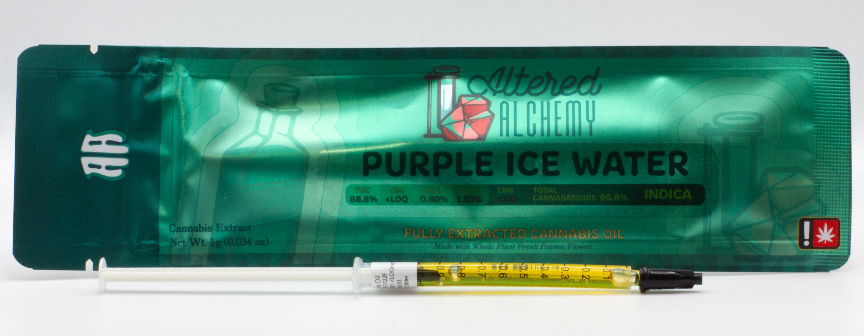 Photograph of product: Altered Alchemy FECO RSO | Purple Ice Water