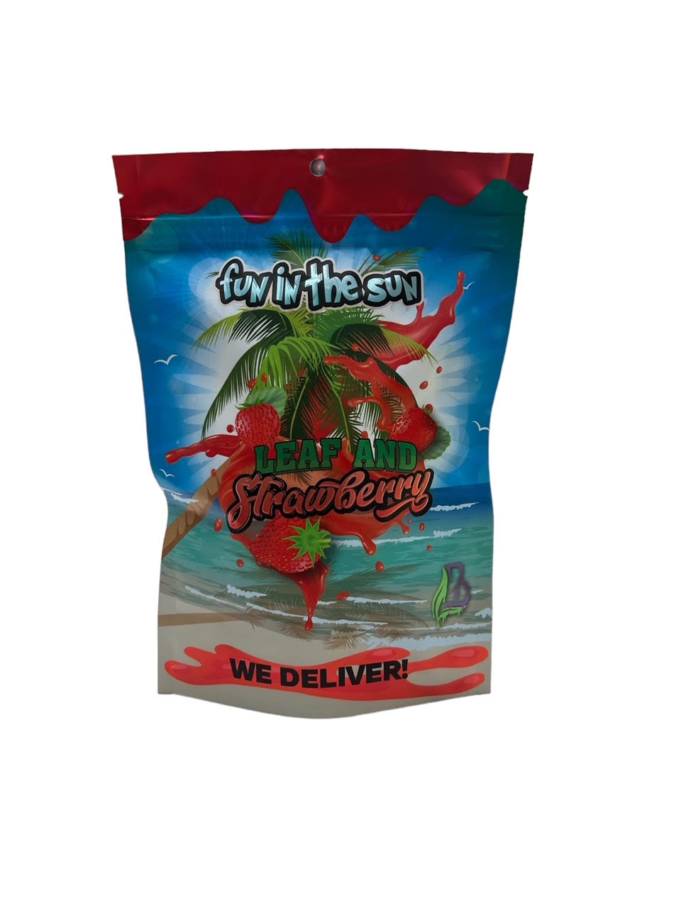 Photograph of product: Fun in the Sun - Leaf and Strawberry - 28g