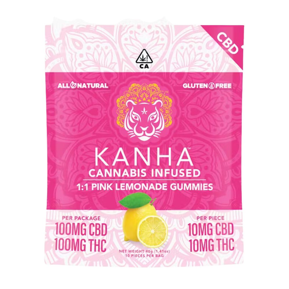 Photograph of product: 1:1 CBD PINK LEMONADE - KANHA