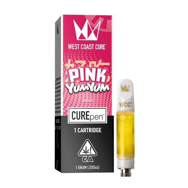 Photograph of product: Pink Yum Yum | CUREpen | 1G Cartridge