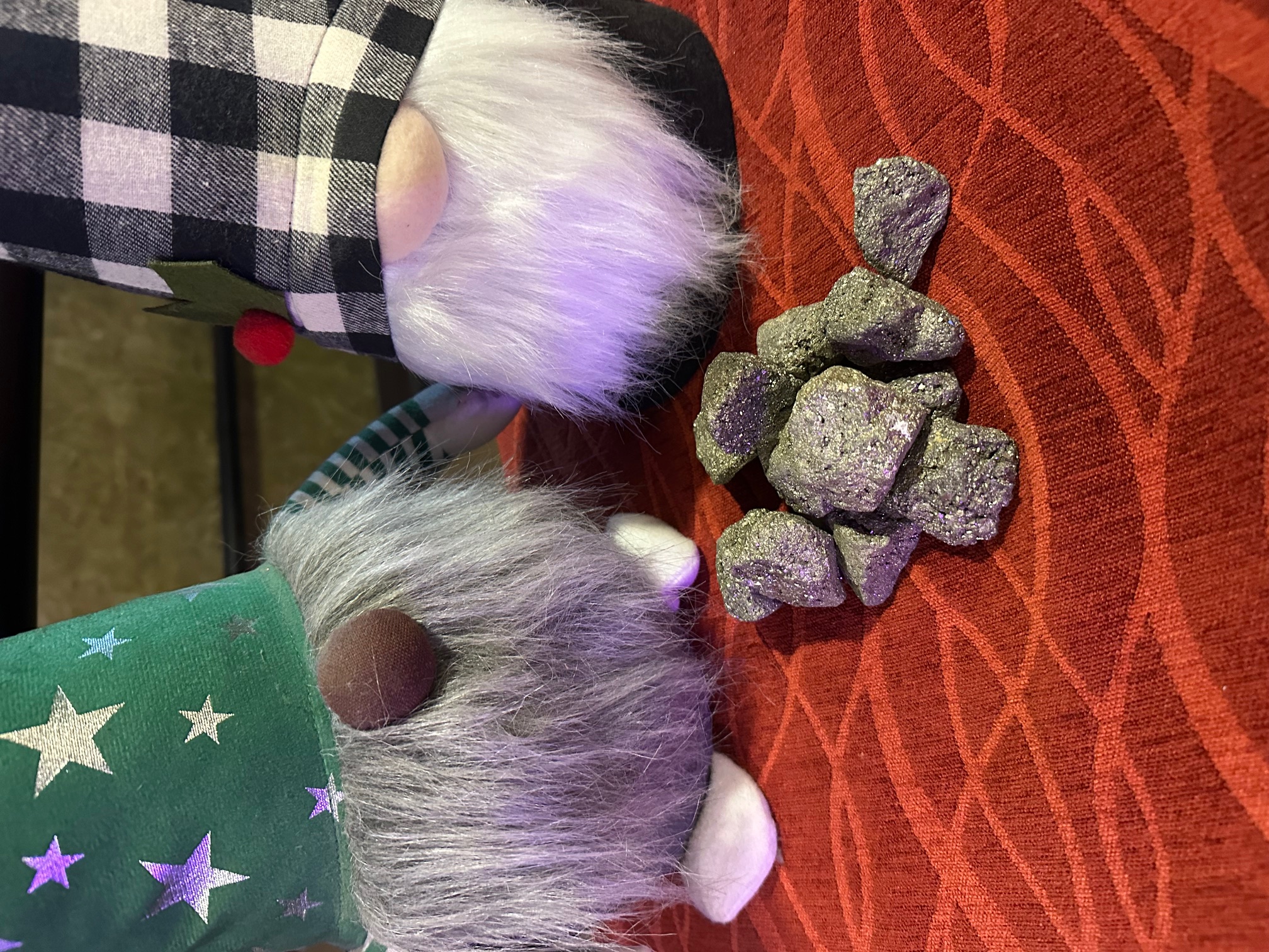 Photograph of product: Peruvian Pyrite Cluster Crystal Rock