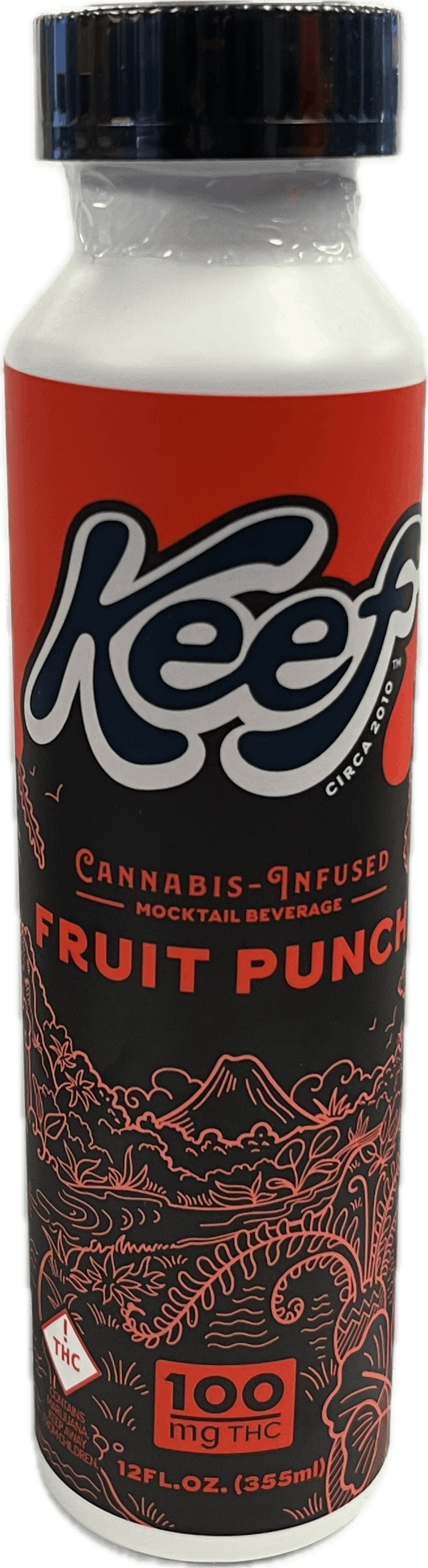 Photograph of product: Keef - Mocktail Fruit Punch - (100mg)