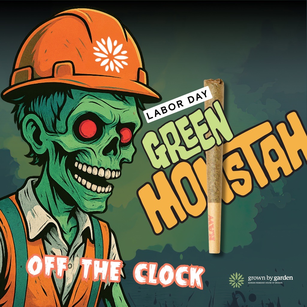 Photograph of product: Spritzer | Green Monstah | Pre-Roll I Off The Clock