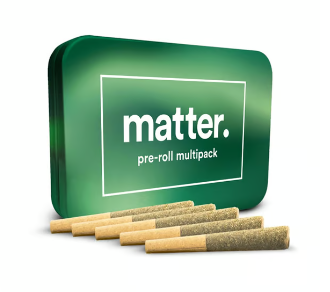 Photograph of product: matter. | Larry Burger (I) | Pre-Roll Multipack 0.5g x 5ct