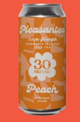 Photograph of product: 30mg Peach Infused Ice Tea