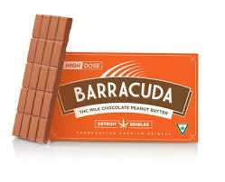 Photograph of product: Barracuda Bar | Milk Chocolate Peanut Butter | 200mg TH-oui Chocolate