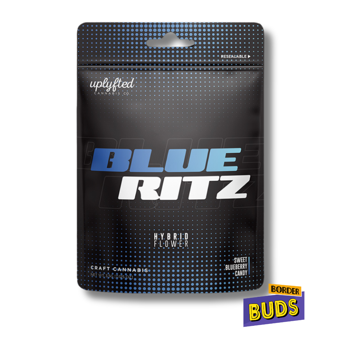 Photograph of product: Blue Ritz | Uplyfted | 3.5g | Pre-Packed Flower