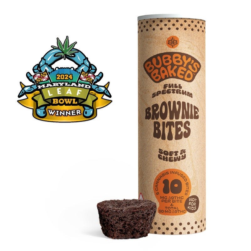 Photograph of product: Brownie Bites | 10mg x 5pcs