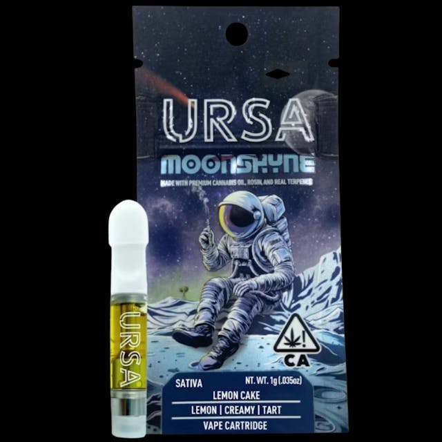 Photograph of product: Lemon Cake 1g Moonshyne Cart - 