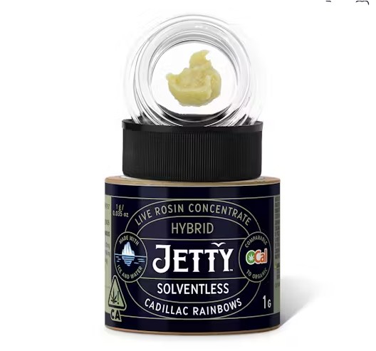 Photograph of product: 1G - LIVE ROSIN - CADILLAC RAINBOWS