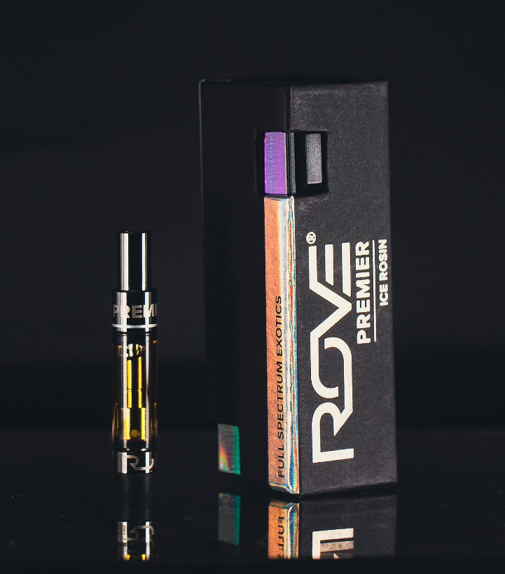 Photograph of product: Compound Z | Premier Solventless Ice au chocolat | Live Rosin Cart