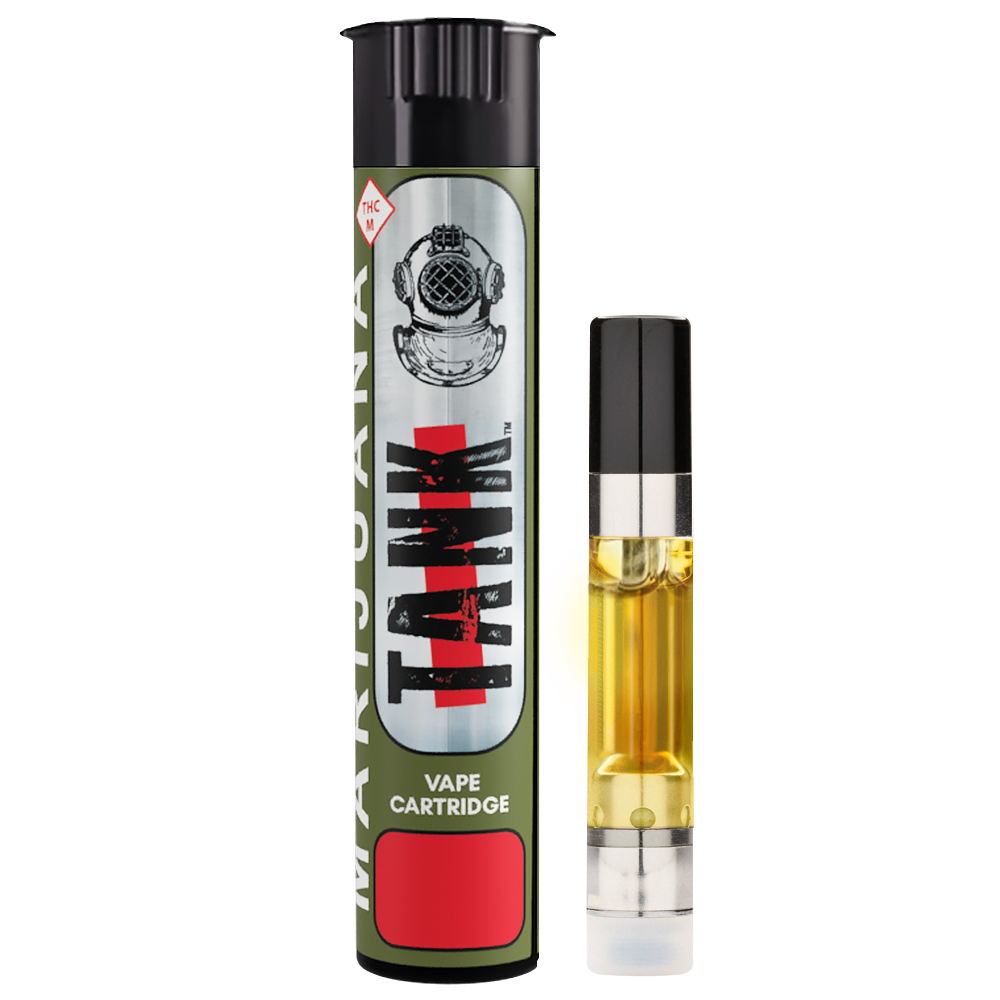 Photograph of product: Tank: Vape | Leia's OG x Jealousy Split | Cartridge | 1g