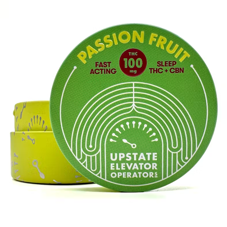 Photograph of product: 1:1 TH-oui:CBN Gummies | Passion Fruit (20/pkg)