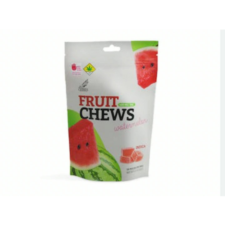Photograph of product: 10pk Oui'd Watermelon Soft Fruit Chews c
