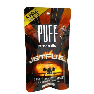 Photograph of product: Puff | Jet Fuel | Pre-Roll | 5 Pack (H)