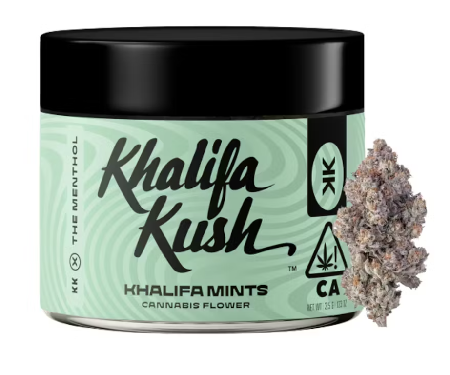 Photograph of product: Khalifa Kush | Khalifa Mints Flower | 3.5g