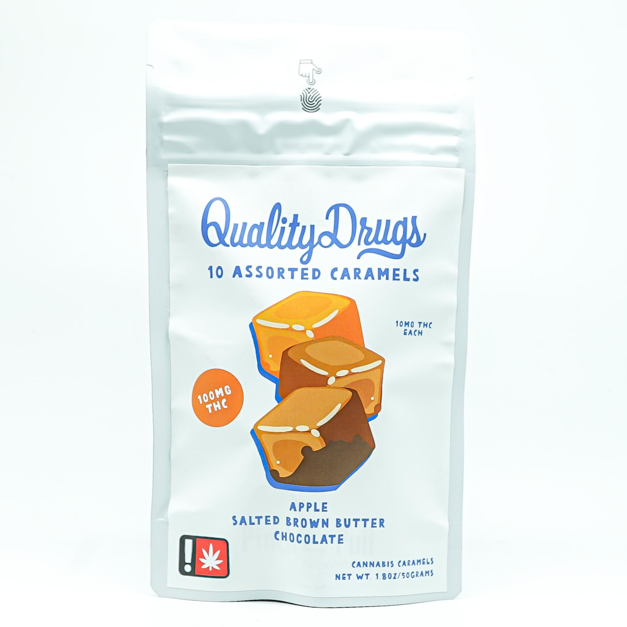 Photograph of product: Quality Drugs - Assorted Caramels