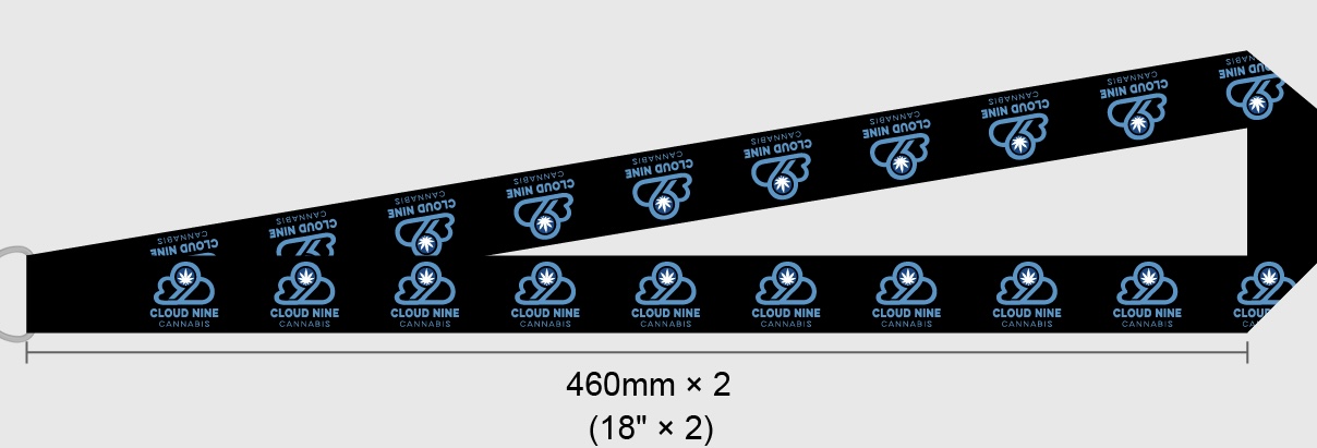 Photograph of product: Cloud Nine Lanyard