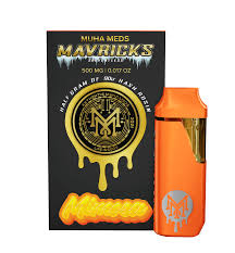Photograph of product: Muha Meds Mavricks .5g au chocolat Rosin Disposable | Mimosa - Oui'd Dom