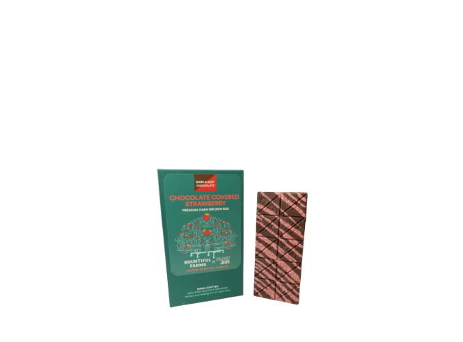 Photograph of product: Bountiful Farms Tayter Chip Milk Chocolate Bar 100mg
