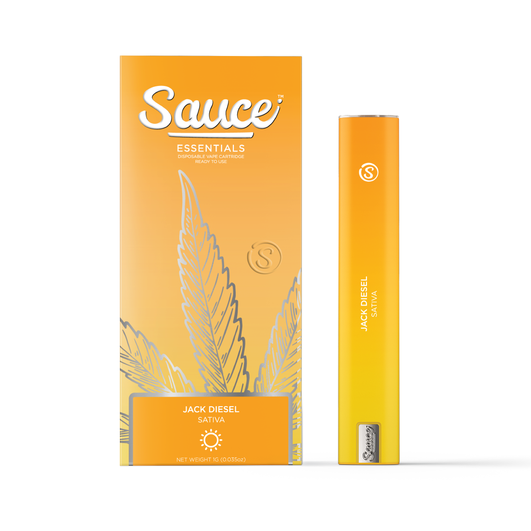 Photograph of product: Sauce - 1000mg Live Resin Disposable (S) - - Jack Diesel