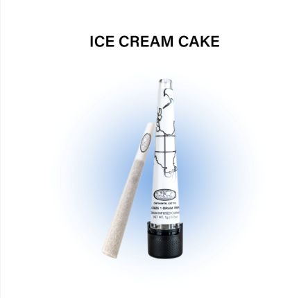 Photograph of Product: Continental Exotics Hash Infused Pre-Roll | Ice Cream Cake