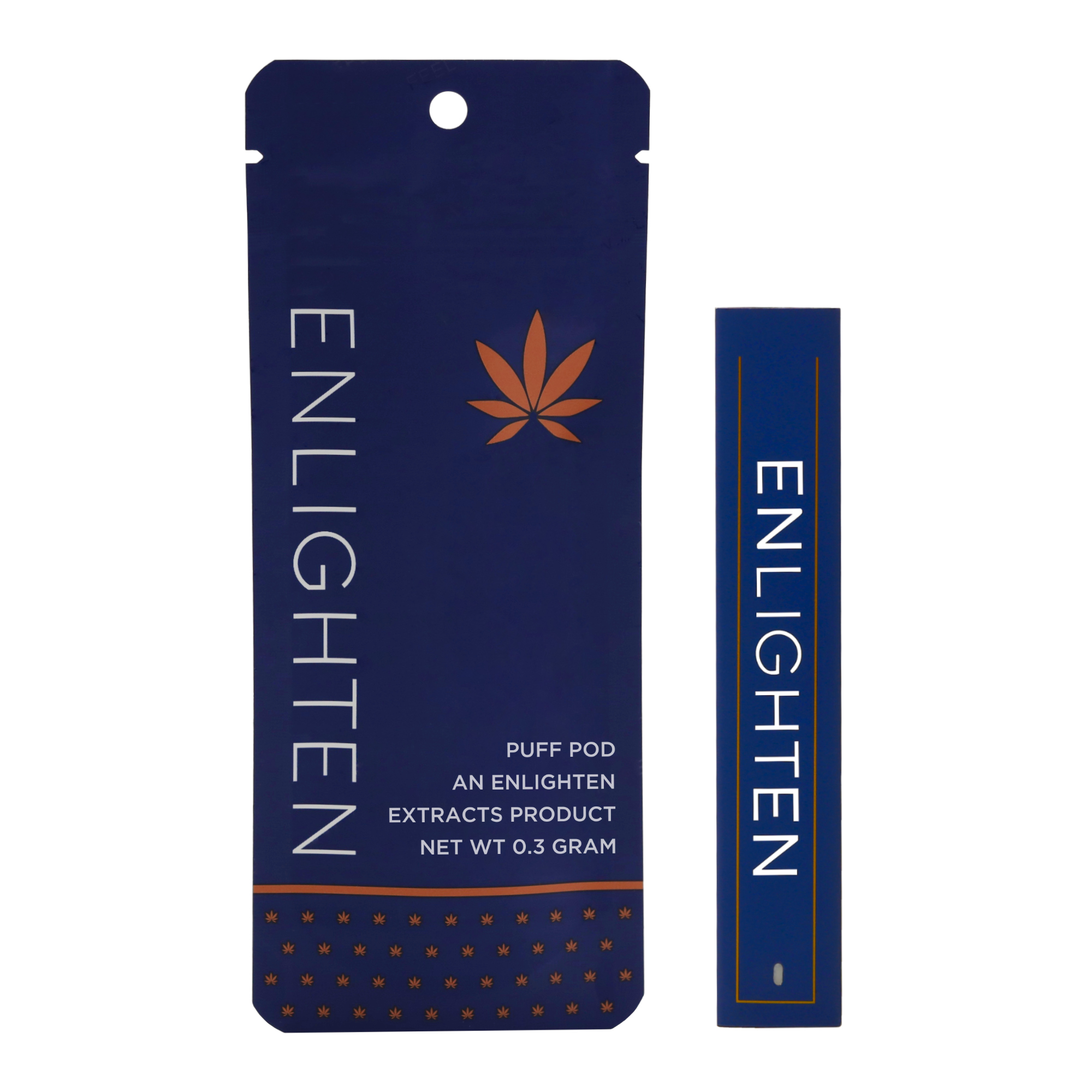 Photograph of product: Orange Creamsicle Distillate Puff Pod