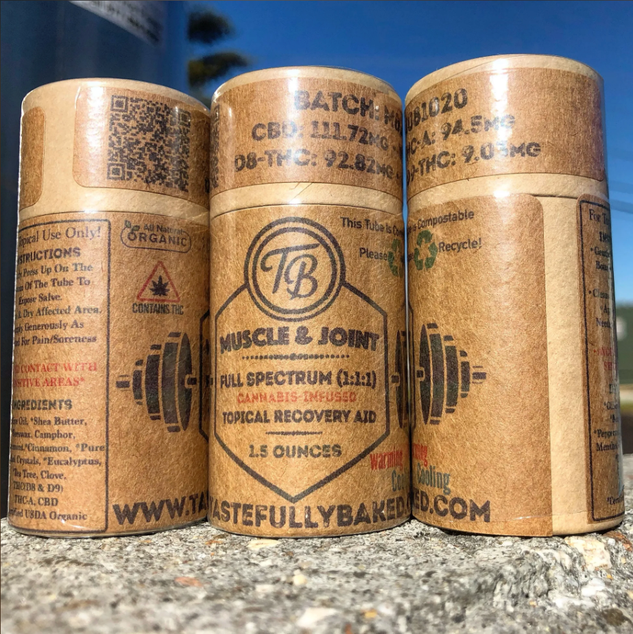 Photograph of product: Muscle and Joint Topical by Tastefully Baked