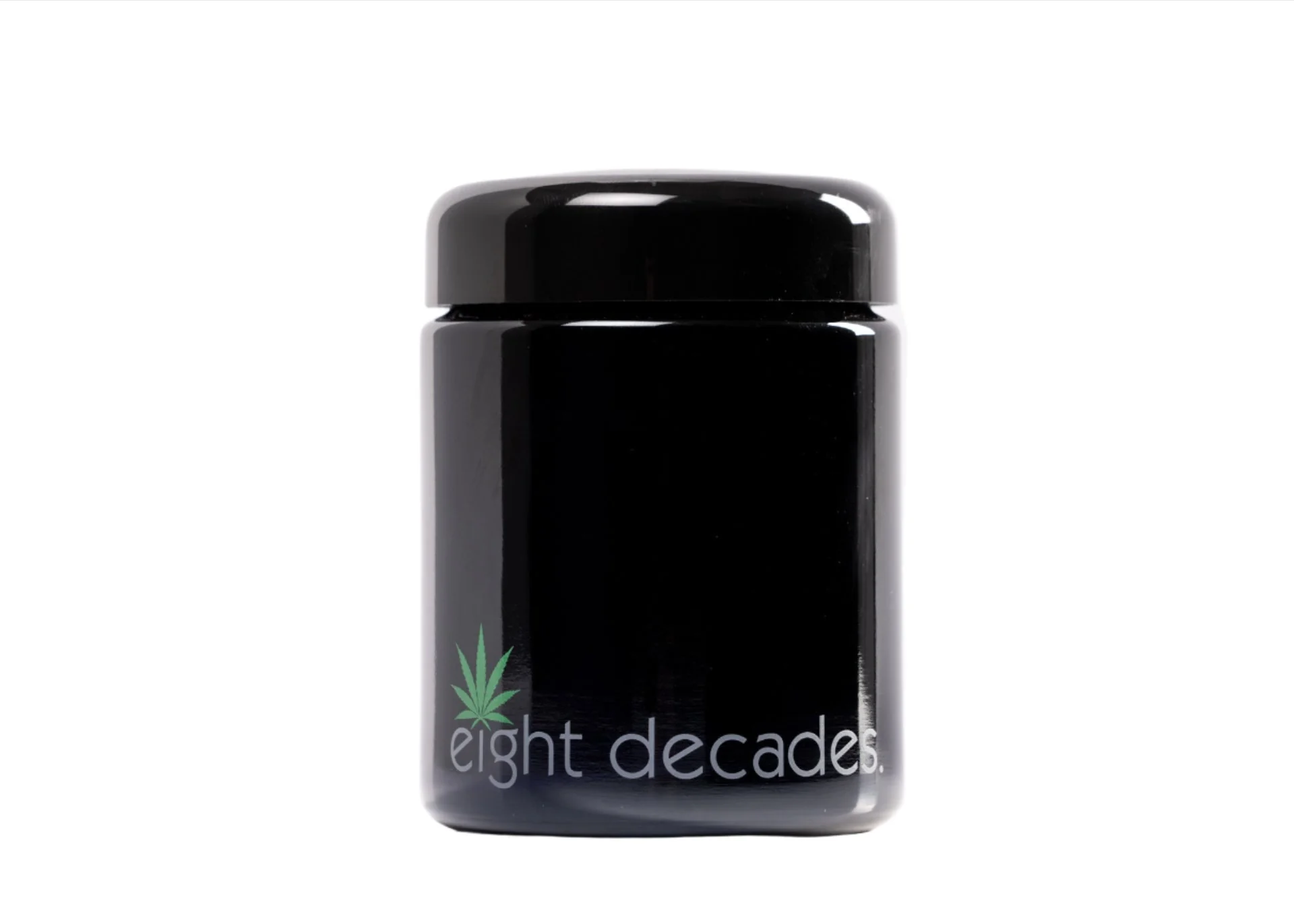 Photograph of product: Smoke Jar | eight decades. | Violet Glass [medium]