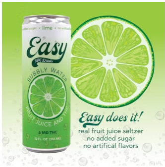 Photograph of product: 5mg | Lime Seltzer
