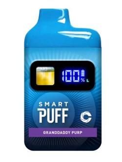 Photograph of product: Cannalicious SmartPuff Disposable - Granddaddy Purp