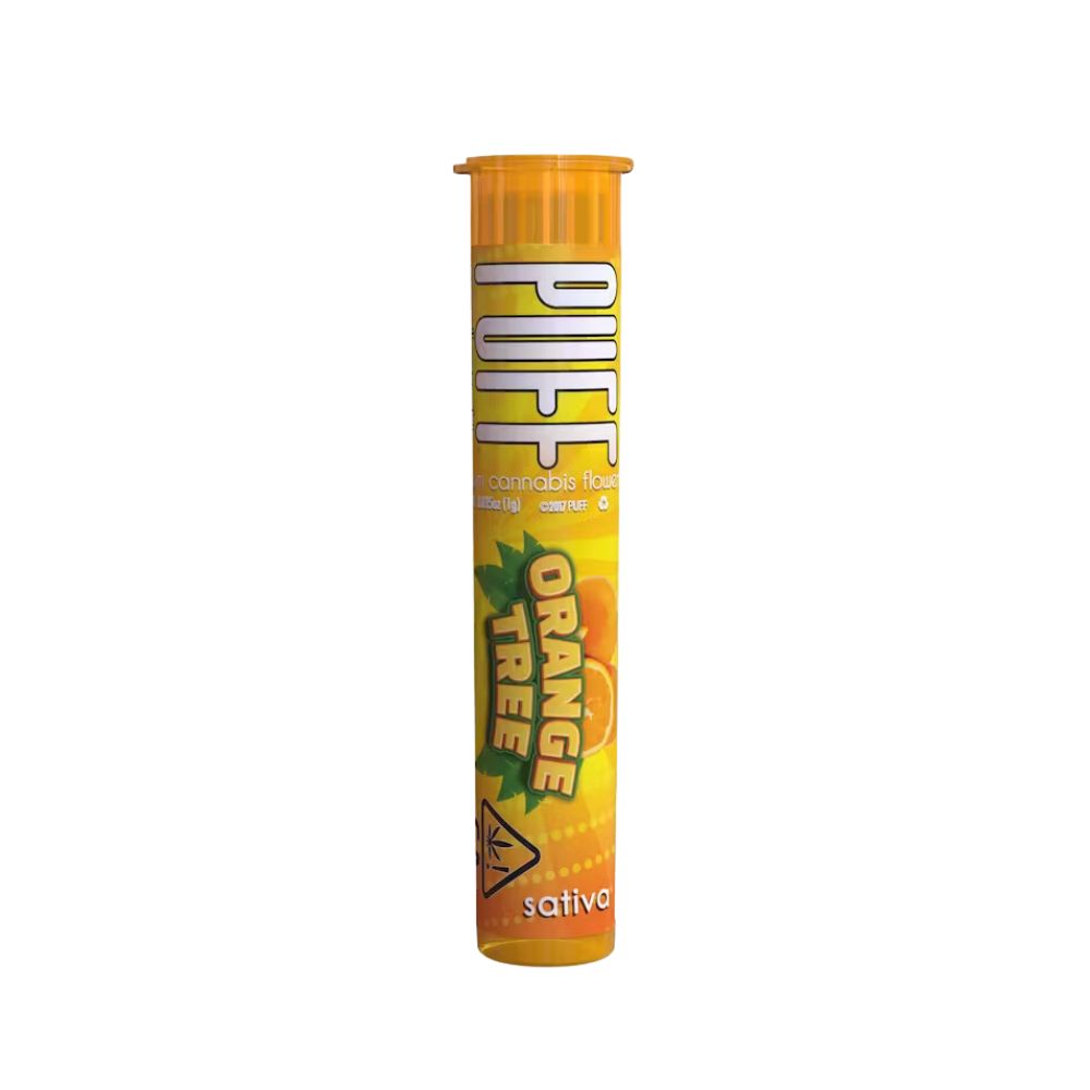 Photograph of product: ORANGE TREE PREROLL 1G - PUFF