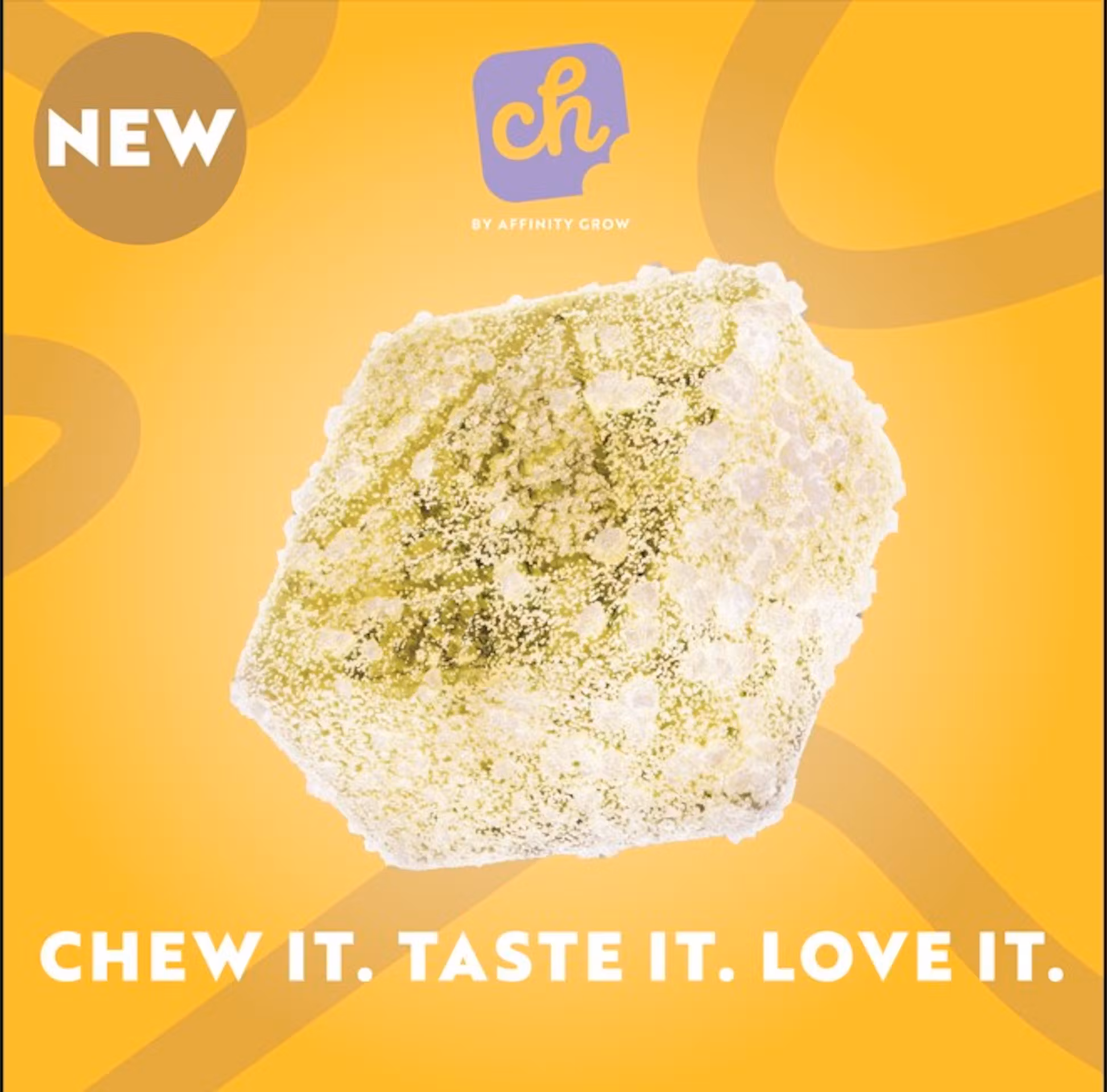 Photograph of product: Chew Pineapple Toasted Coconut Gummies S 00210