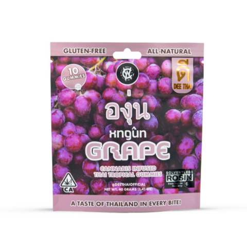 Photograph of product: GRAPE 10PK [100MG]