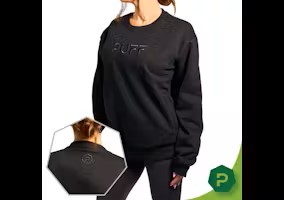 Photograph of product: Puff | Premium Crew Neck (SM-XL) | Black