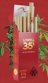 Photograph of product: Lowell - 35's Trailblazers 10 Pack Pre-Rolls 3.5g - Lowell - 35's Trailblazers 10 Pack Pre-Rolls 3.5g
