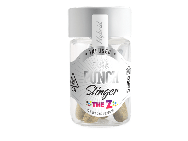 Photograph of product: The Z | .5g x 5 | Stingers | 2.5g Infused Pre-Roll Pack