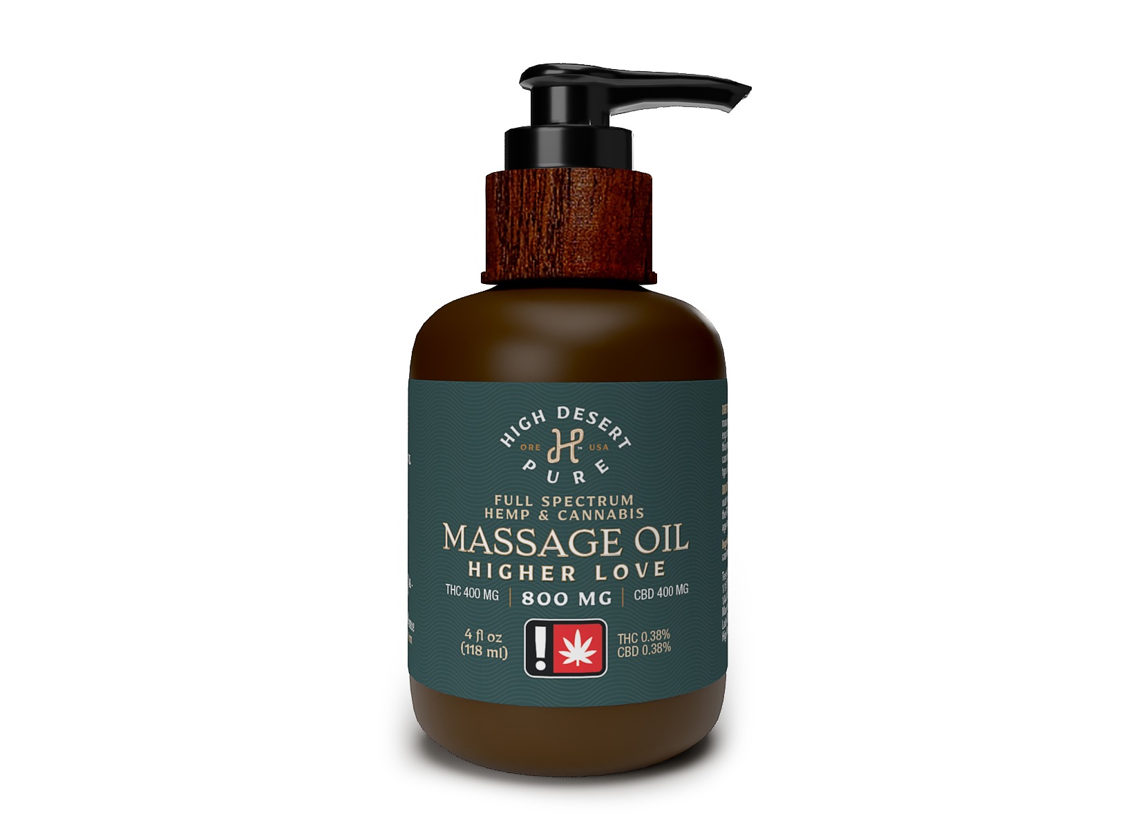 Photograph of product: High Desert Pure - Higher Love Massage Oil
