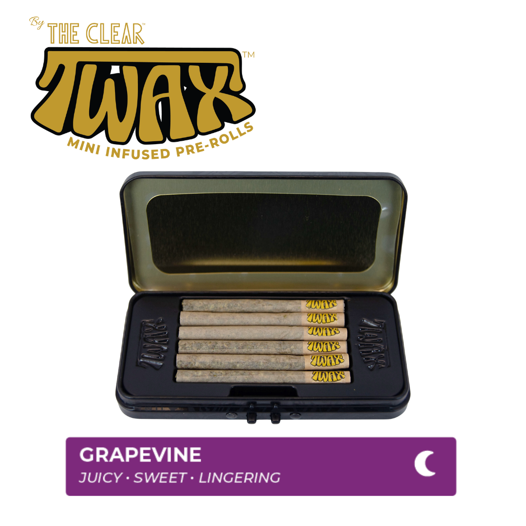 Photograph of product: TWAX - Grapevine (I) Infused Flavored Joint 6 Pack