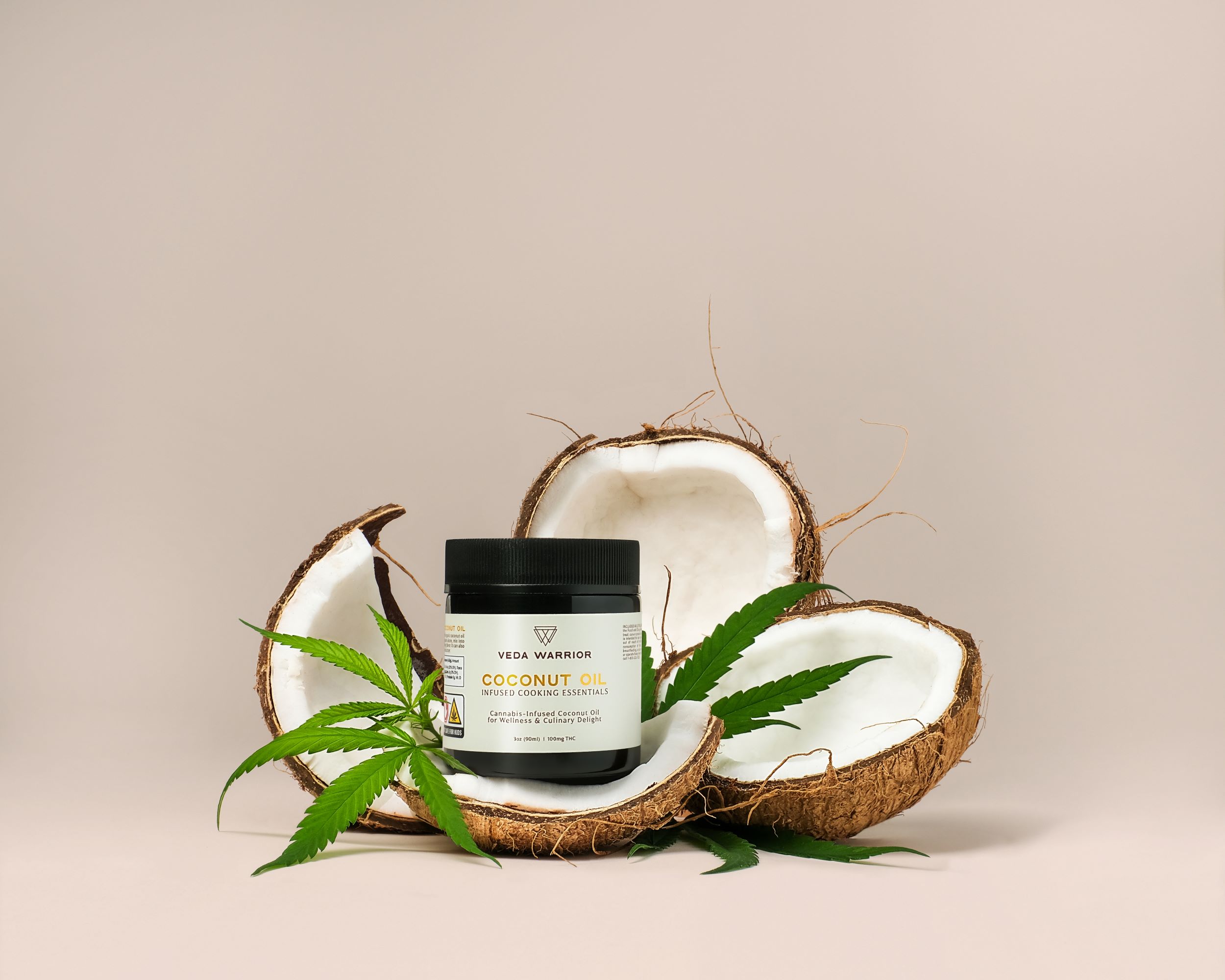 Photograph of product: Infused Coconut Oil | 3oz Oil [100mg]
