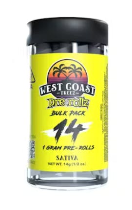 Photograph of product: LA Sunrise (S) - 14g Pre-roll Pack - Retail